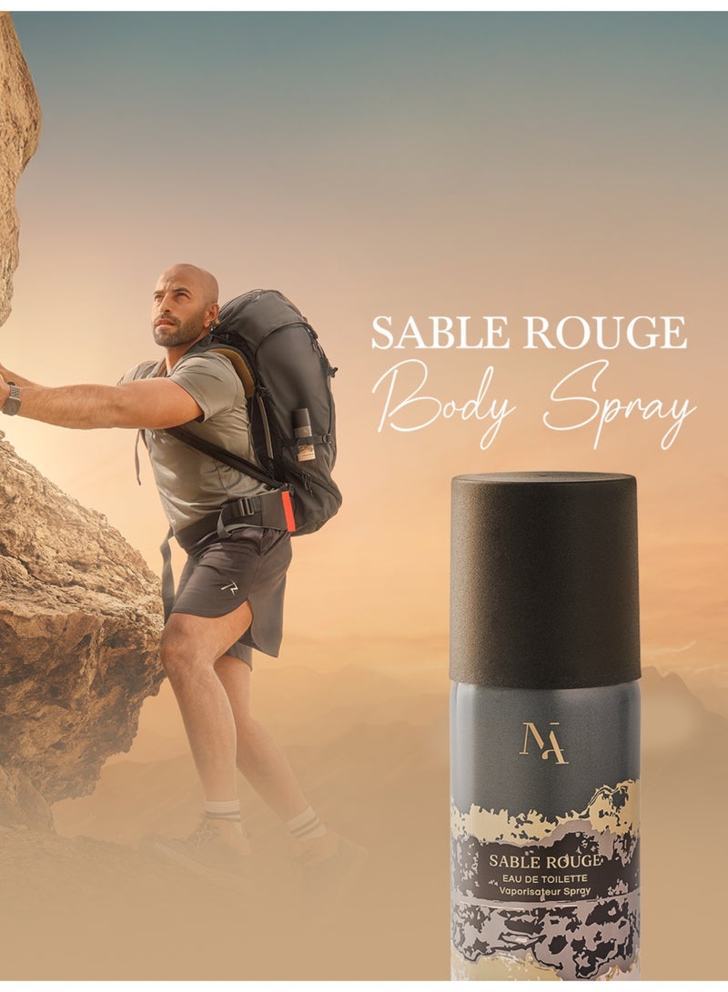ماء الذهب Sable Rouge body spray  For Unisex  100 ml - Image 5