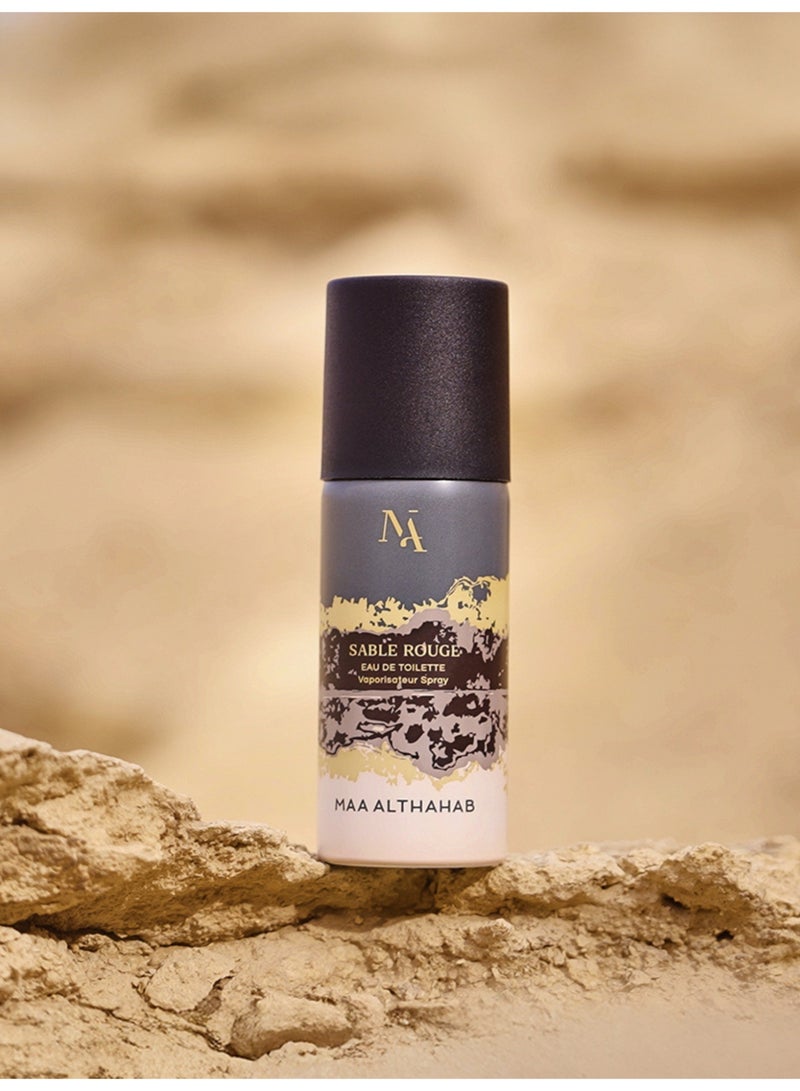 ماء الذهب Sable Rouge body spray  For Unisex  100 ml - Image 4