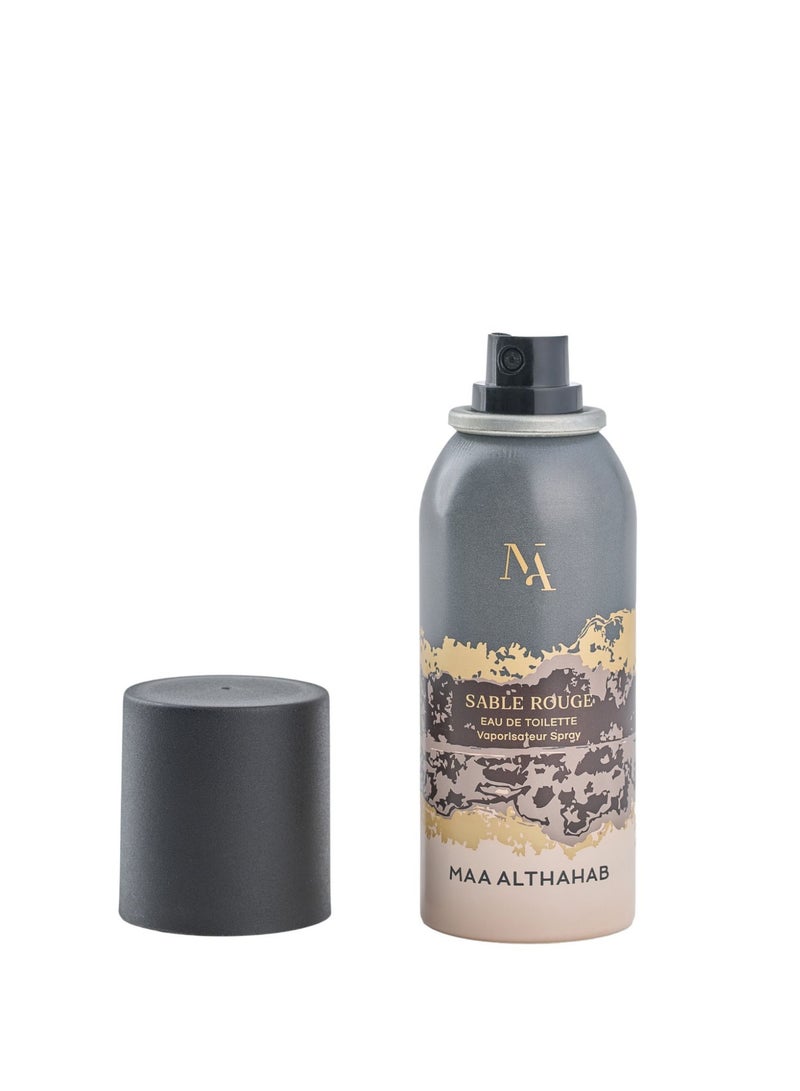 Maa Althahab Sable Rouge body spray  For Unisex  100 ml - Image 2
