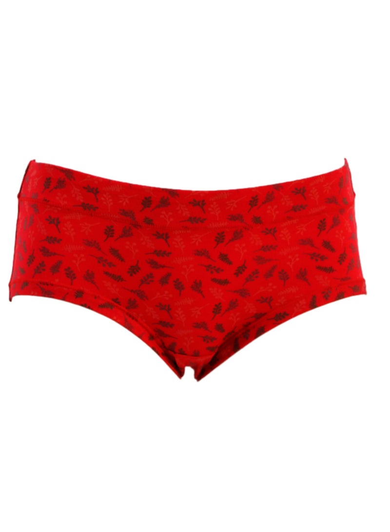 JOANNA JOANNA 152237 Women's Leaves Design Mid Rise 3-Pack Panties, Multicolor  - Image 5