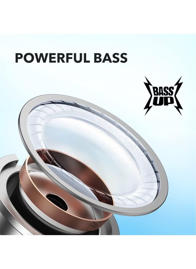 TIGER - P20i Bluetooth Earphones, 10mm Drivers with Big Bass True Wireless Earbuds | Bluetooth 5.3 | 30H Playtime | IPX5 Waterproof | 2 Mics for AI Clear Calls | 22 Preset EQs & App Customization - Image 1
