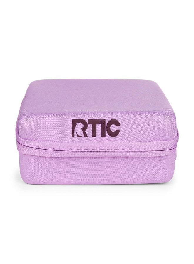 RTIC حقيبة غداء RTIC Day Packer، حقيبة بينتو صغيرة معزولة ناعمة للأطفال، مناسبة للمدرسة، للبنات والأولاد، مغطاة بالقماش مع سحاب، 10 بوصات طول × 3.6 بوصات عرض × 8.5 بوصات ارتفاع، لون لافندر/برقوقي - Image 1