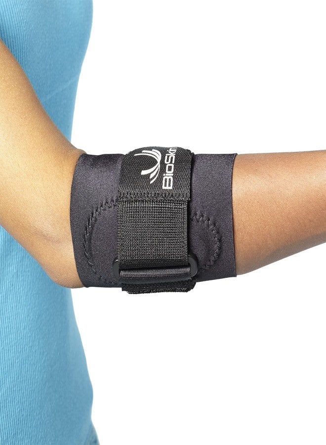 BioSkin™ Hypoallergenic Elbow Band with Compression Pad and Supportive Strap for Pain Relief from Tennis Elbow and Golfer's Elbow (XXLarge) - Image 2