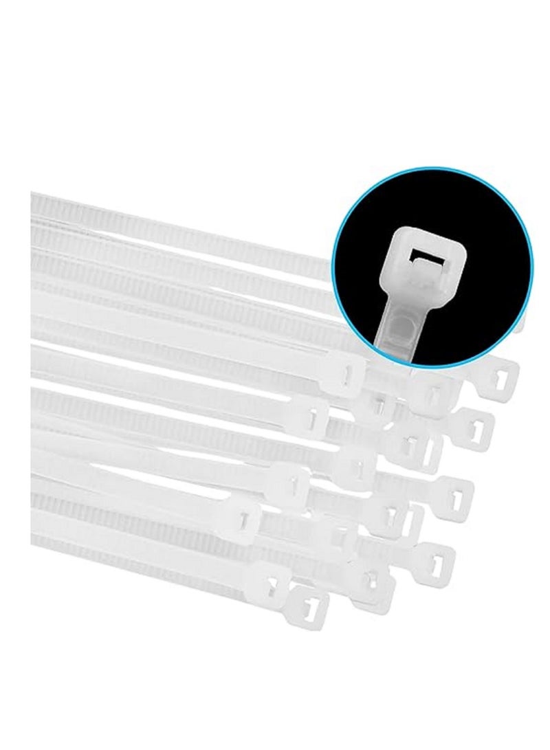 ١٠٠ قطعة من أربطة بلاستيكية بطول ١٠ سم - Image 2