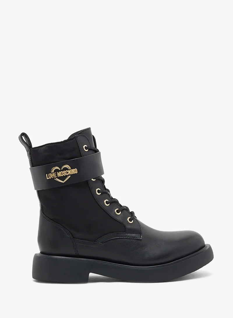 Love Moschino Close toe ankle boots