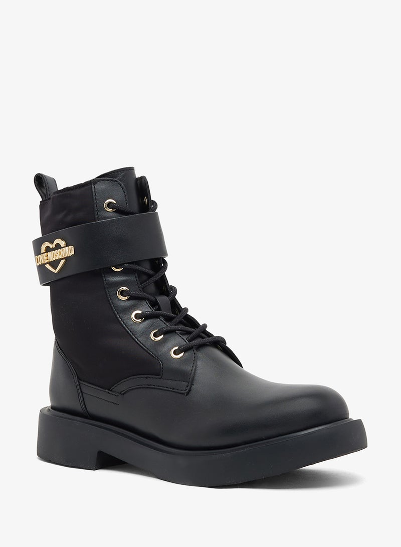 Love Moschino Close toe ankle boots - Image 3