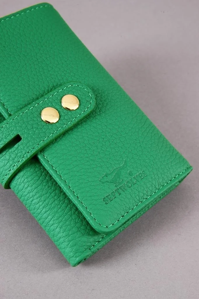 Septwolves Gold Detailed Women's Card Holder and Wallet