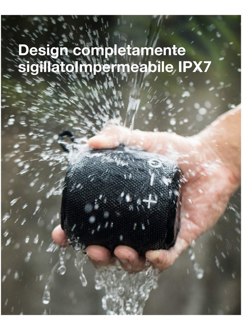 Portable Bluetooth Speaker,360 HD Surround Sound and Rich Stereo Bass, Bluetooth 5.0 Dual Pairing Loud Wireless Mini Speaker, IPX7Waterproof - Image 4