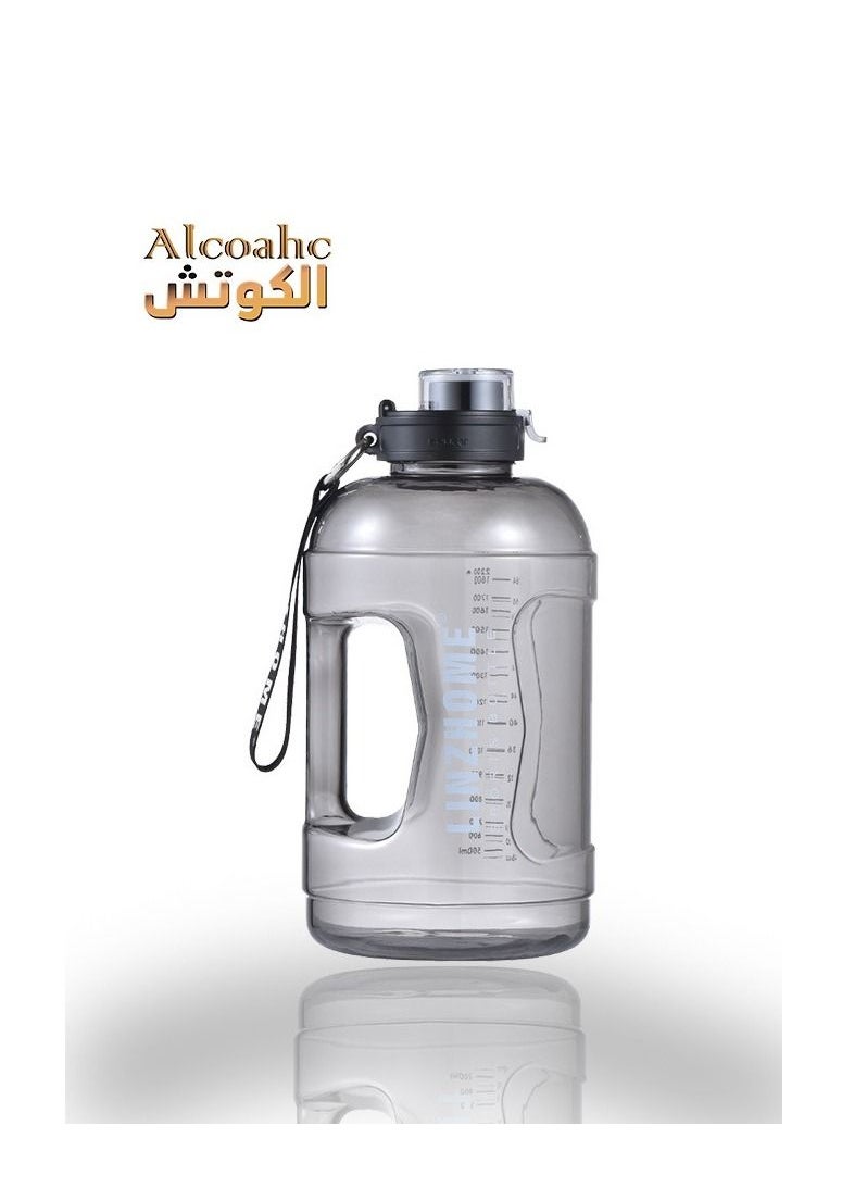 ALCOACH - 2.2L Water LINZEHOME Large and Durable for Sport, Leak Proof Time Marker Included for Home or Office Gym and Fitness - Image 1