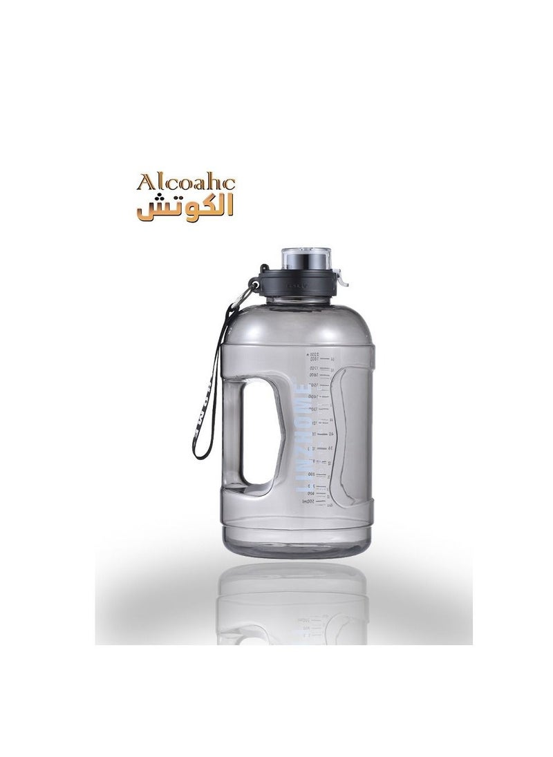 ALCOACH - 2.2L Water LINZEHOME Large and Durable for Sport, Leak Proof Time Marker Included for Home or Office Gym and Fitness - Image 1