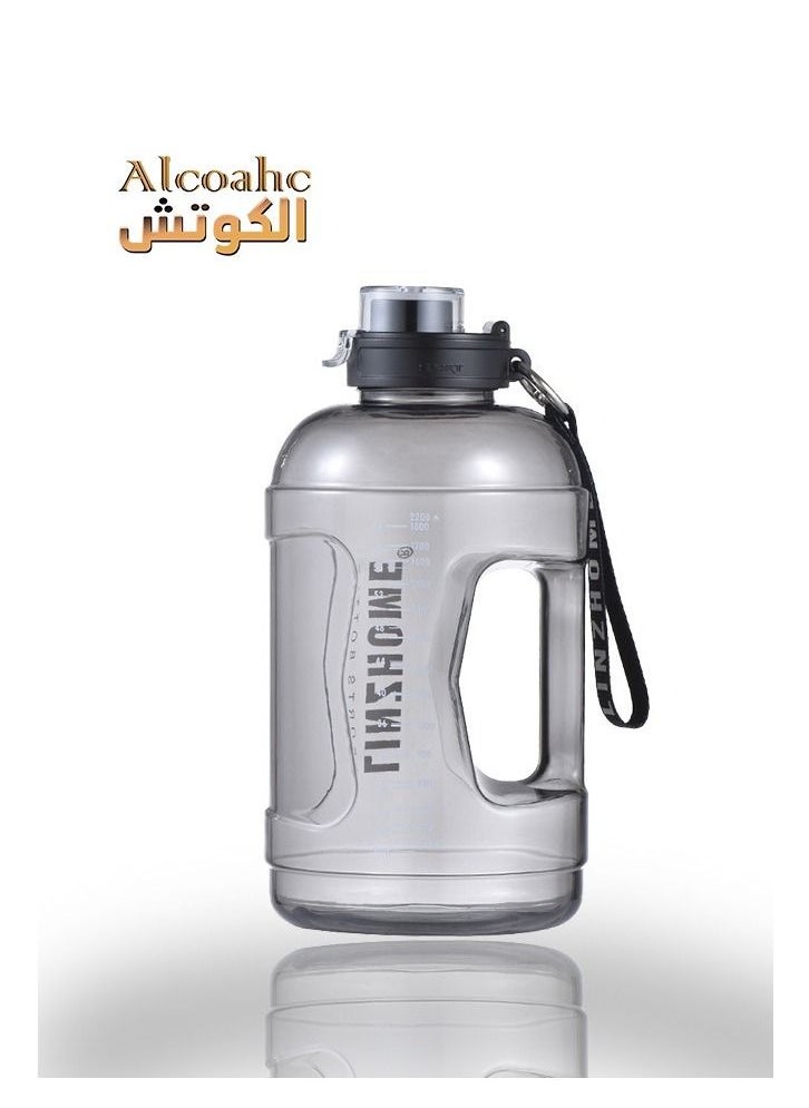 ALCOACH - 2.2L Water LINZEHOME Large and Durable for Sport, Leak Proof Time Marker Included for Home or Office Gym and Fitness - Image 1