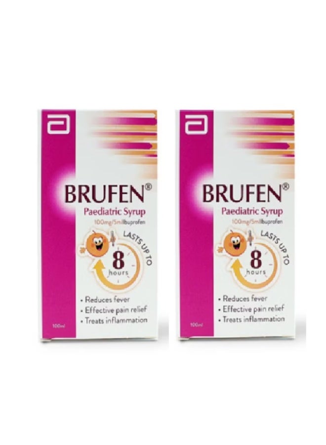 Syrup 100ml Twin Pack
