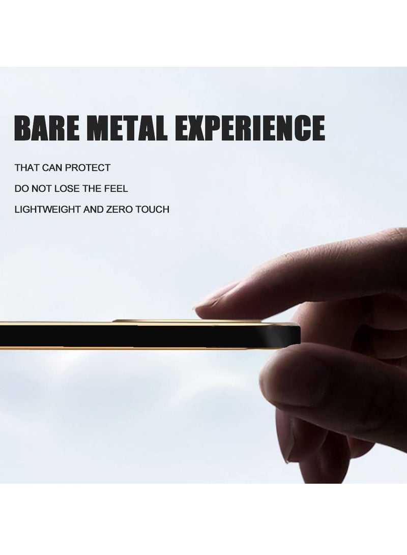 OPPO A78 5G Black Mobile Phone Case Cover, Luxury Plating Soft Back Cover, Raised Full Camera Protection - Image 4