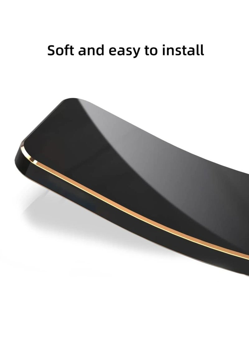 OPPO A78 5G Black Mobile Phone Case Cover, Luxury Plating Soft Back Cover, Raised Full Camera Protection - Image 3