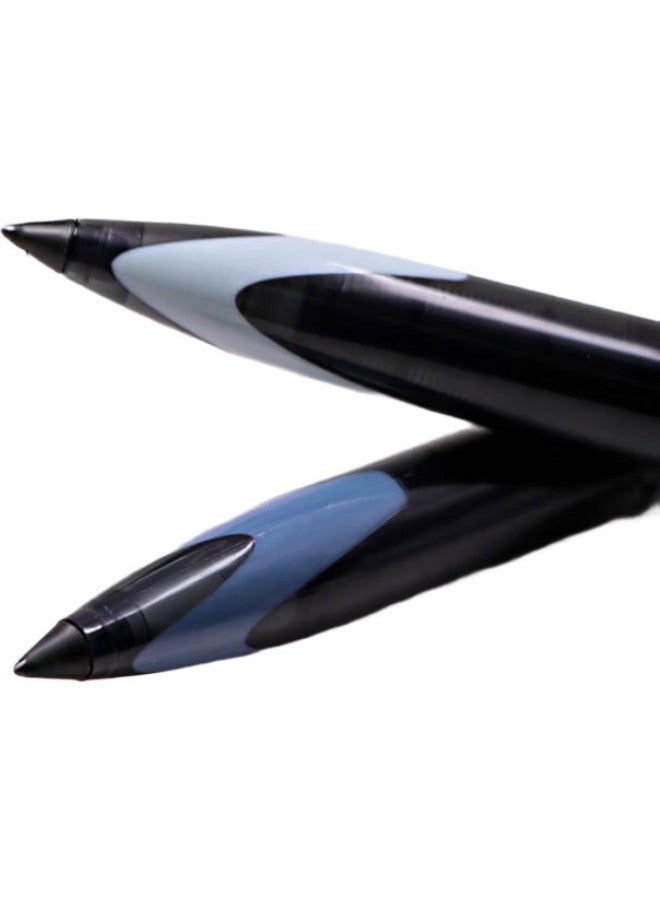 Uni Mitsubishi Uni-Ball Air High-Tech Black Gel Pen, Stylish 0.5Mm Black Pen, Signature Pen, Business Direct Liquid Rollerball Pen, Student Pen, Water-Based Pen, Stationery, Uba-188C, 1 Piece - Image 1