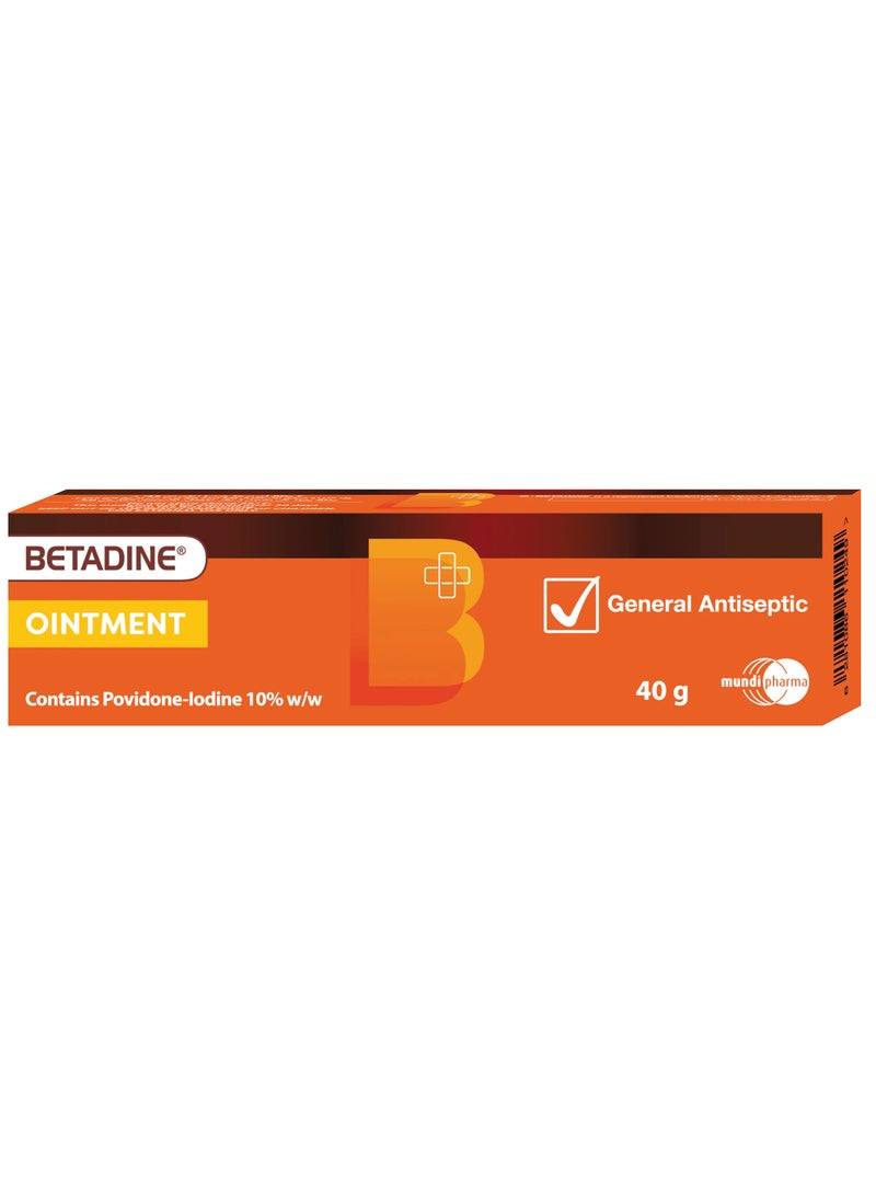 Betadine Povidone Iodine 10% Antiseptic Ointment 40 G - Image 2