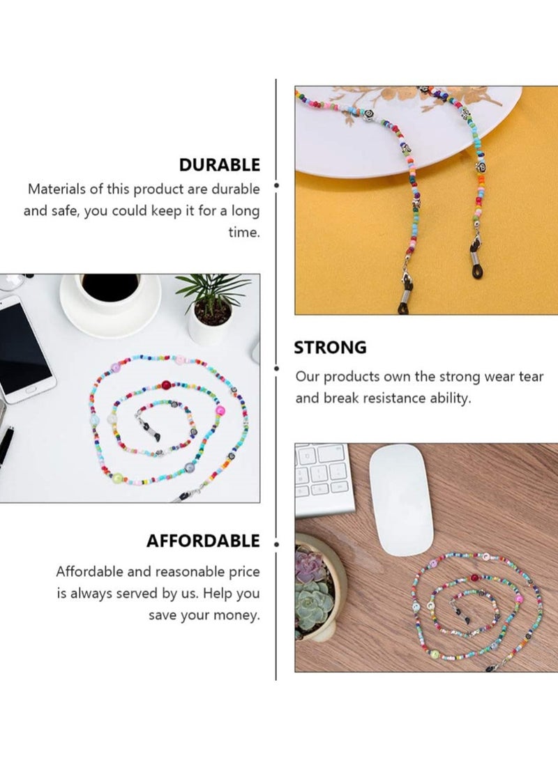 Luckam Glasses Lanyard, Eyeglasses Strap Chain Sport Eyewear Retainer Sunglass Straps Glasses String Holder Glasses Cord Lanyards for Adults and Kids - Image 4