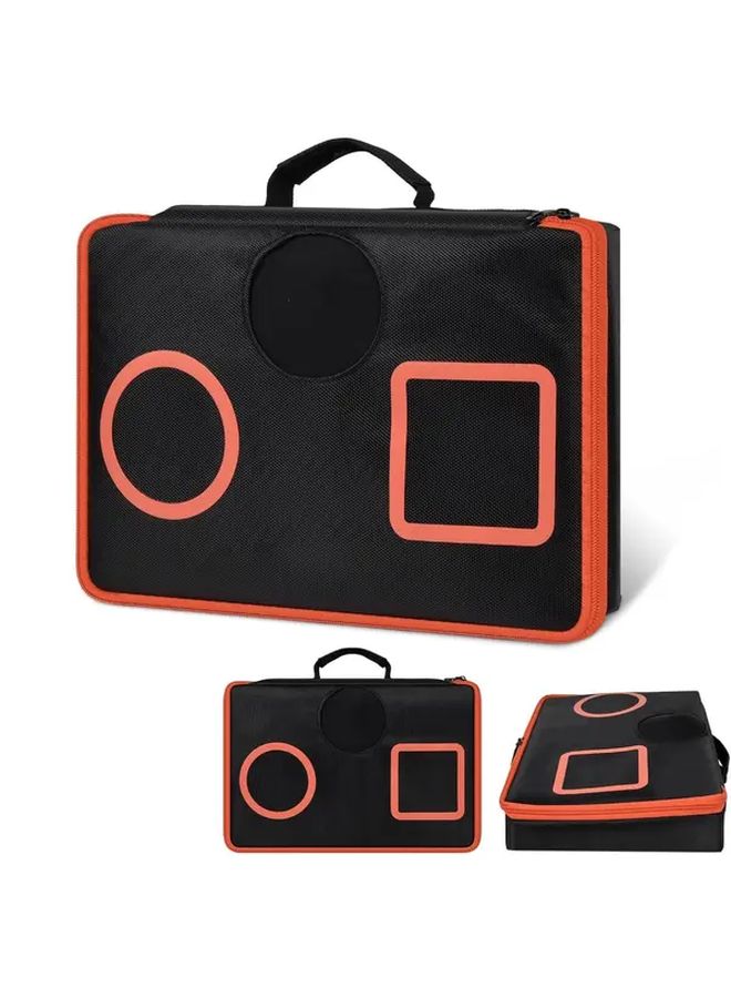 Black Portable Carrying Case For Electronic Dj Mixer Protective Gear - Image 5