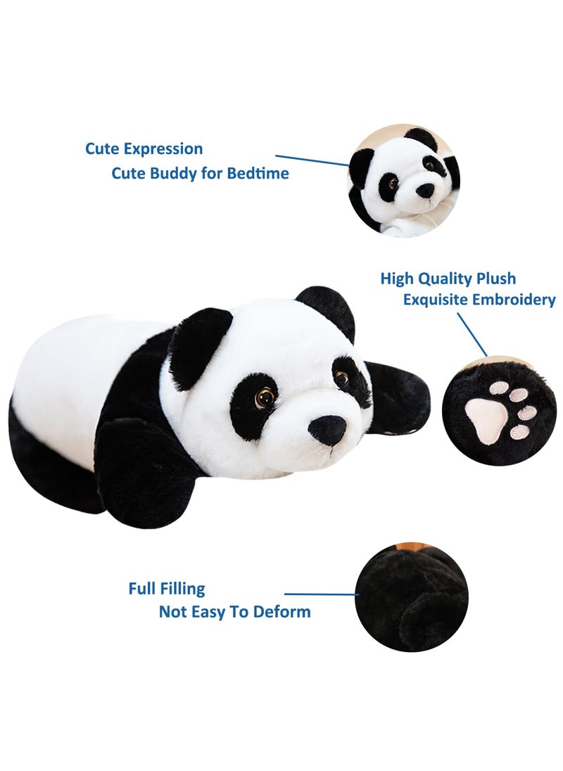 Doireum Doireum Panda Weighted Stuffed Animals  1.76lbs Panda Stuffed Animal Cute Panda Weighted Plush Animals Hugging Pillow Toy for Boys Girls Valentine Christmas  20.8 inch  - Image 3