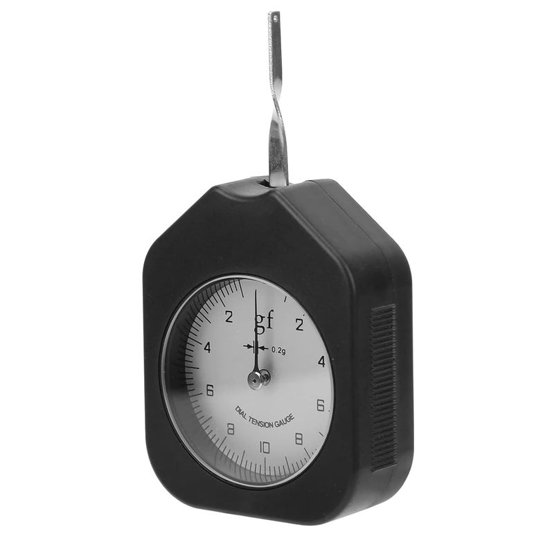 SEG - 10-1 Dial Tension Meter Gauge, Single Needle 10g Force Gauge, Portable Tensiometer for Relay Contact and Switch Pressure Testing with 0.2g Graduation, Compact ABS Body for - Image 3