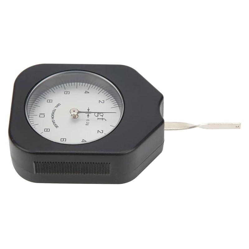 SEG - 10-1 Dial Tension Meter Gauge, Single Needle 10g Force Gauge, Portable Tensiometer for Relay Contact and Switch Pressure Testing with 0.2g Graduation, Compact ABS Body for - Image 2
