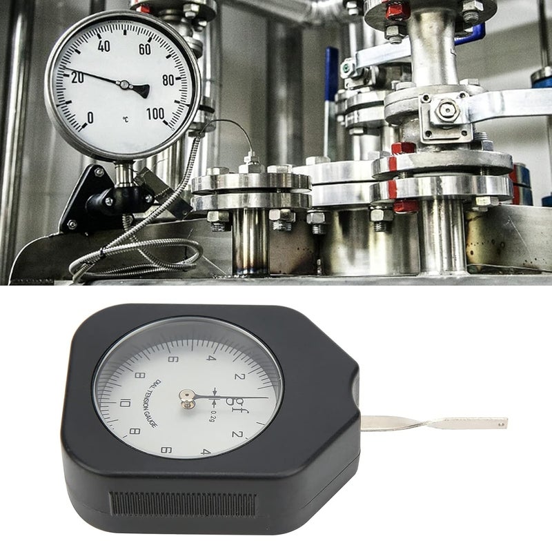 SEG - 10-1 Dial Tension Meter Gauge, Single Needle 10g Force Gauge, Portable Tensiometer for Relay Contact and Switch Pressure Testing with 0.2g Graduation, Compact ABS Body for - Image 5