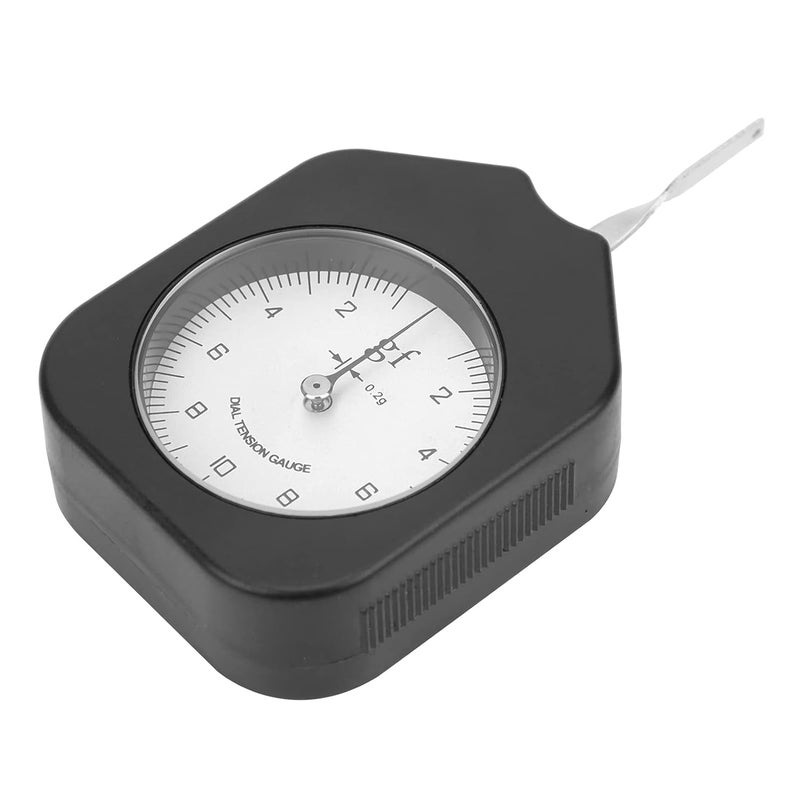SEG - 10-1 Dial Tension Meter Gauge, Single Needle 10g Force Gauge, Portable Tensiometer for Relay Contact and Switch Pressure Testing with 0.2g Graduation, Compact ABS Body for - Image 4