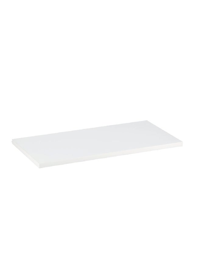 Micasa Modern Designed Rectangular Wall Mounted Wooden Floating Shelf White 90 x 30 cm 15481 - Image 3