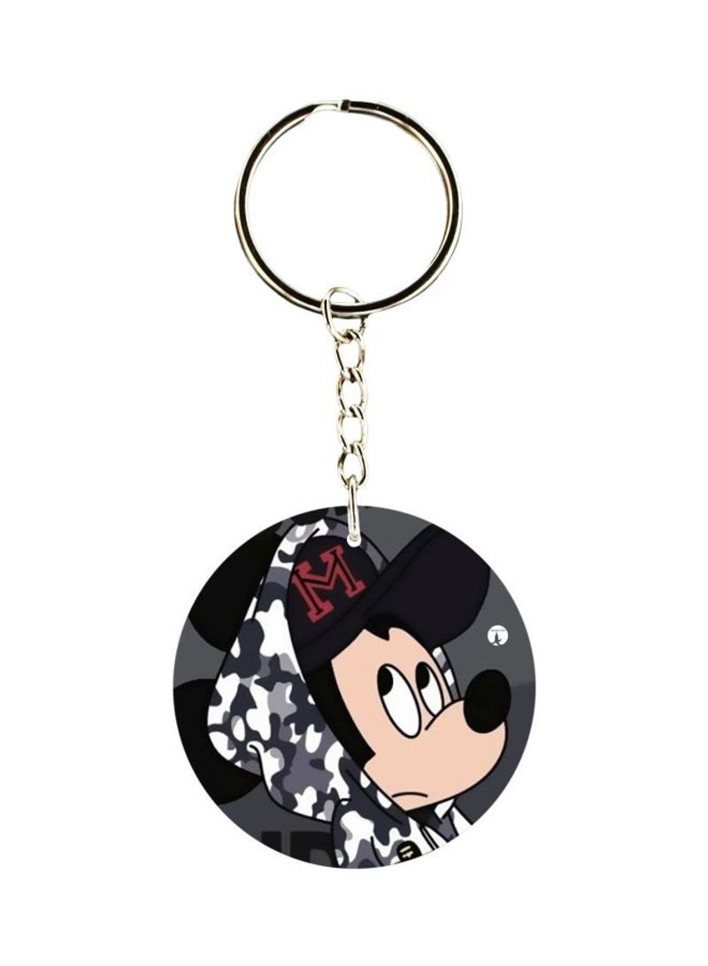 Mickey Mouse Printed Keychain
