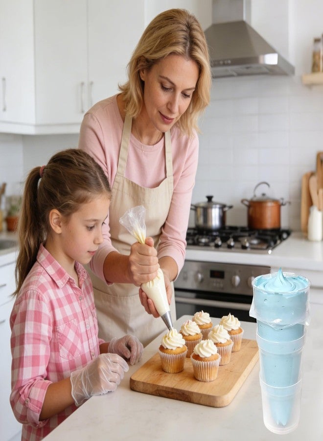 ECNHIVE 1PC Piping Bag Holder Stand for Filling, Adjustable Height Pastry Bag Stand & Hands-Free Icing Bag Holder Filling Tool f for Batter, Cupcake Decorating, Pastry Bags Holders Stand for Home Bakers - Image 5