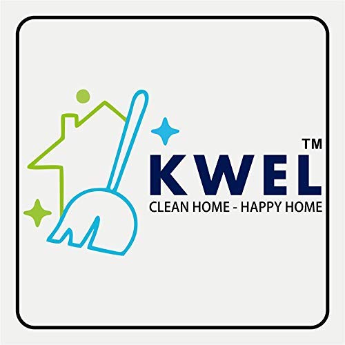 KWEL Round Plastic Toilet Brush, Standard, Multicolor flexible and durable Long Handle (Pack of 2) - Image 3