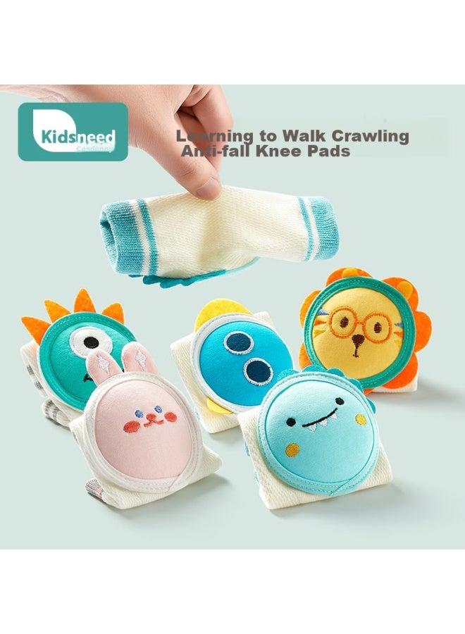 Kidsneed Baby Knee Pads, Breathable Mesh, Crawling Protection, Child Fall Prevention, Toddler Walking And Crawling Protective Cover - Image 1
