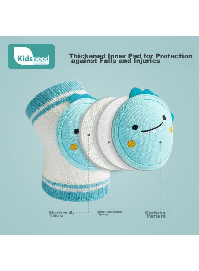 Kidsneed Baby Knee Pads, Breathable Mesh, Crawling Protection, Child Fall Prevention, Toddler Walking And Crawling Protective Cover - Image 3