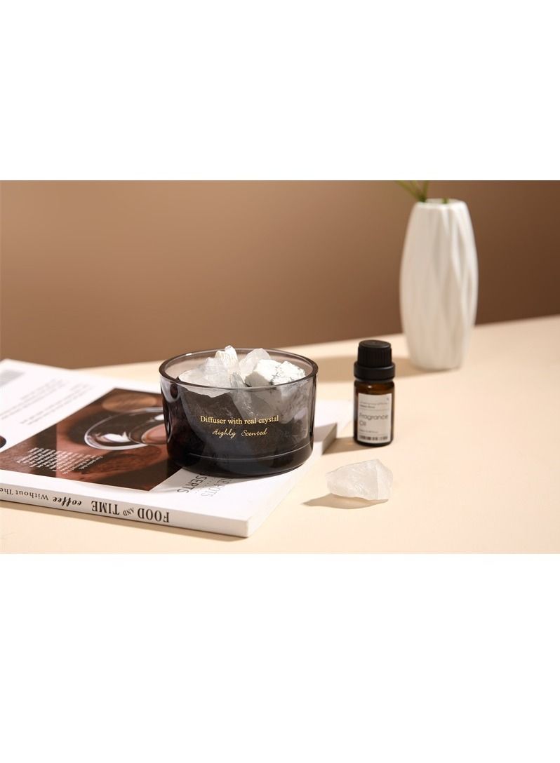 منزل منظم Save translation مجموعة هدايا زيت عطري من أروما كريستال ستون ، زيت عطري 10 مل - Image 2