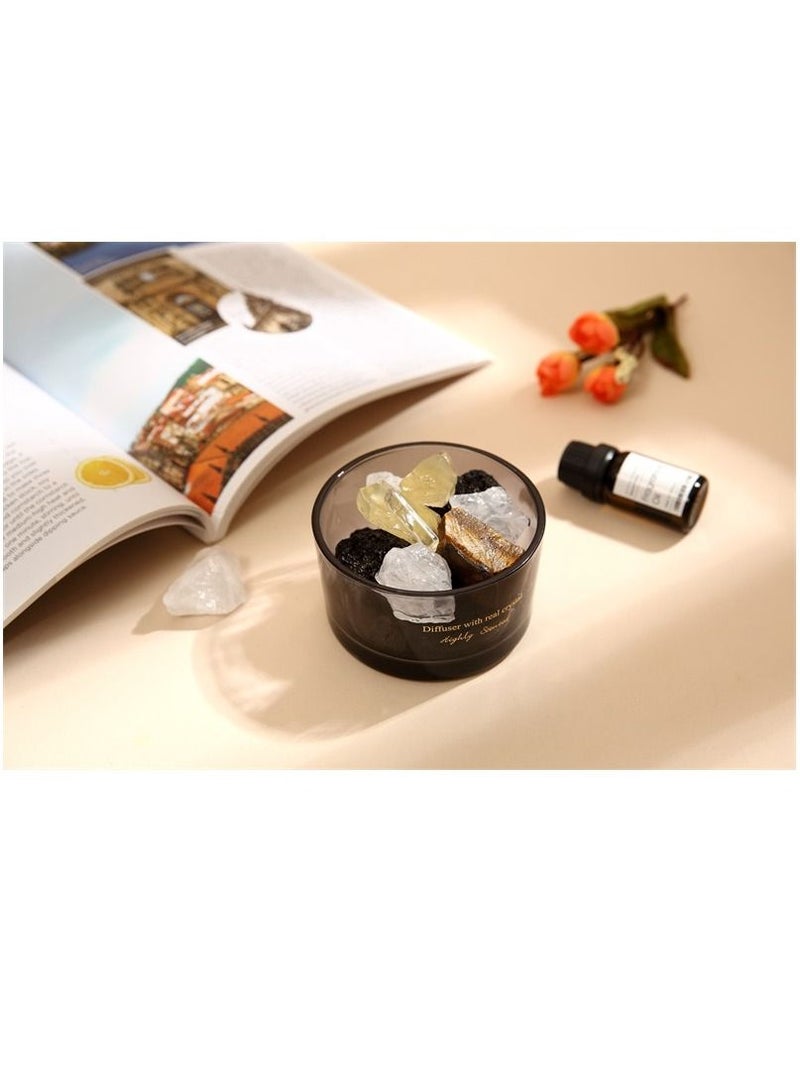 منزل منظم Save translation مجموعة هدايا زيت عطري من أروما كريستال ستون ، زيت عطري 10 مل - Image 4