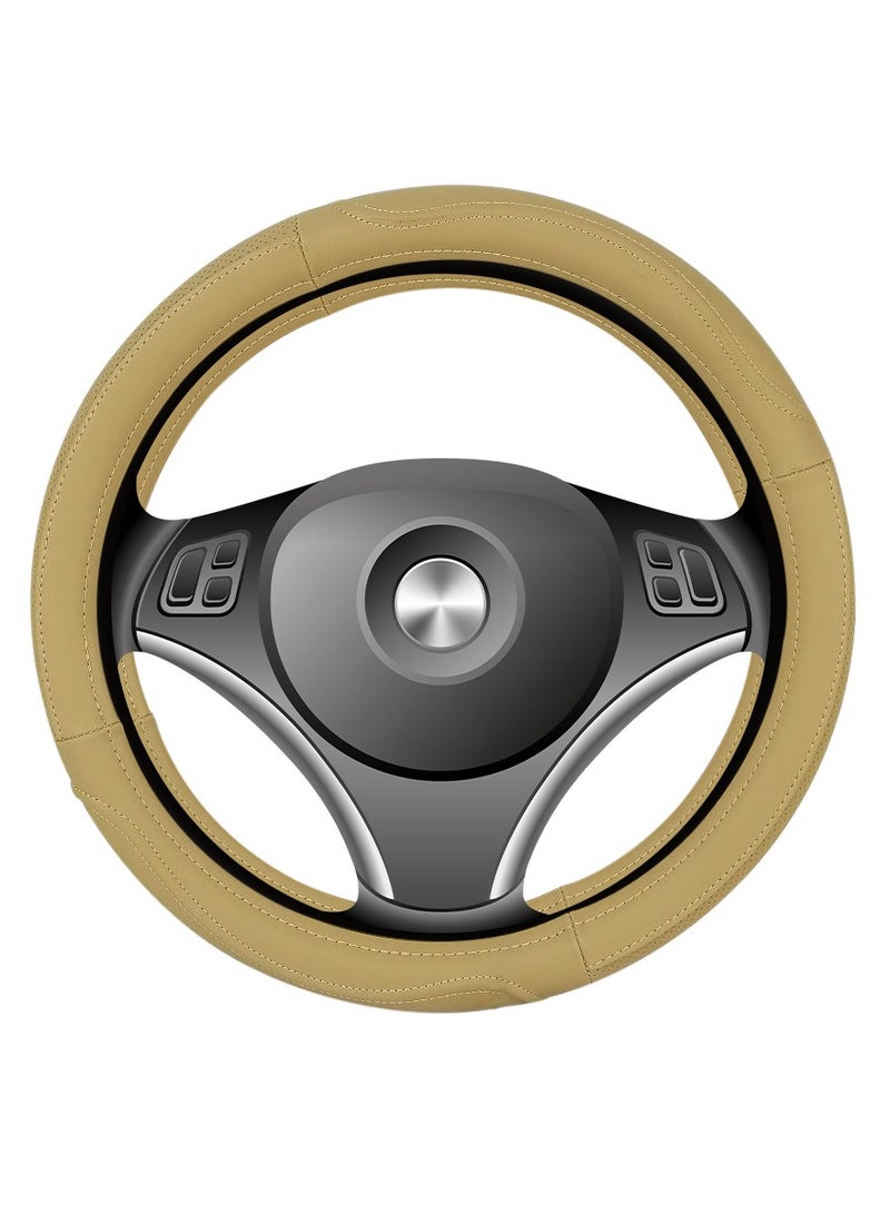 3XR Car Steering Cover Good Grip Steering Wheel Cover Decoration For Universal Cars 3XR-J2146 - Image 3