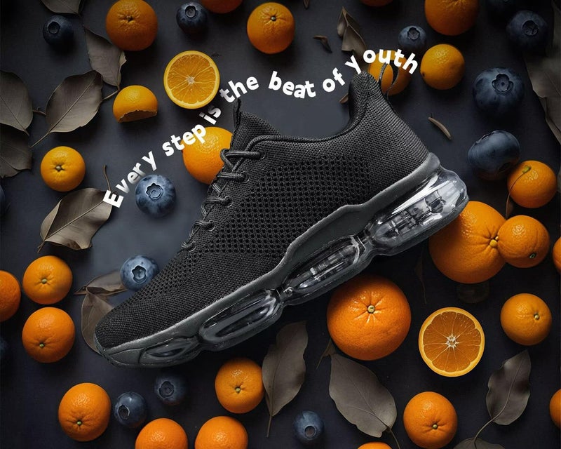 Socviis Men's Air Cushion Running Shoes Breathable Tennis Fashion Sneakers Non Slip Workout Casual Sport Gym Training Soft Sole Walking Shoes - Image 3