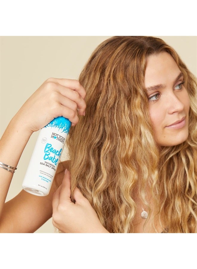 Not Your Mother's بخاخ ملح البحر بيك بابل - 8 أونصة سائلة - بخاخ للشعر المتموج - أضف نسيجًا وخشونة للشعر مع لمسة نهائية غير لامعة (8 أونصة، 3 عبوات) (8 أونصة سائلة، 3 عبوات)... - Image 3