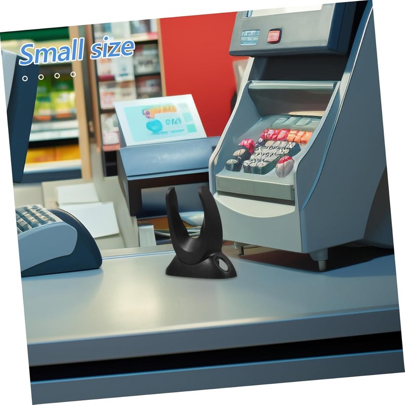 Veemoon Universal Wall Mount Barcode Scanner Holder Adjustable Bracket Handheld Reader Fixing Stand for Supermarket and Retail Use Compatible Most Barcode Reader Devices - Image 4
