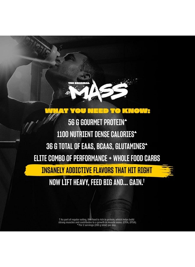 ميوتانت موتانت ماس | مسحوق بروتين لزيادة الوزن - مسحوق بروتين عالي السعرات الحرارية لزيادة الكتلة العضلية - آيس كريم فانيليا - 5 أرطال - Image 4