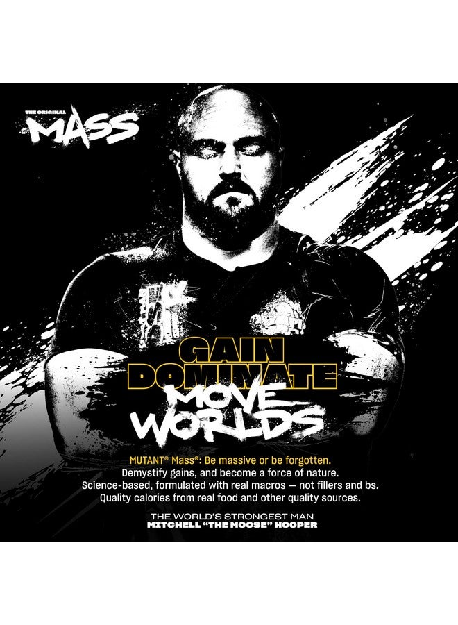 ميوتانت موتانت ماس | مسحوق بروتين لزيادة الوزن - مسحوق بروتين عالي السعرات الحرارية لزيادة الكتلة العضلية - آيس كريم فانيليا - 5 أرطال - Image 5