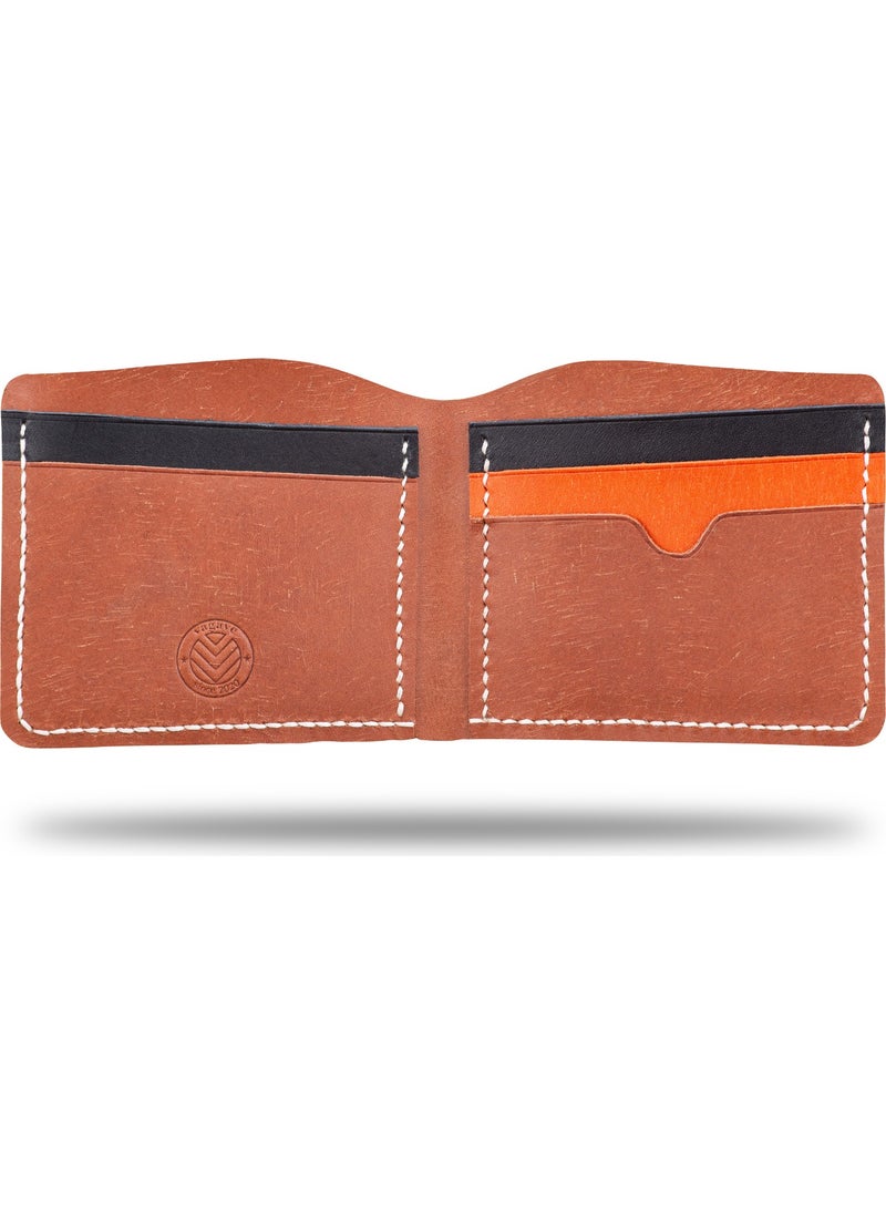 Vagave Italian Puueblo Leather Wallet Handmade Men's Wallet Card Holder  - Image 1