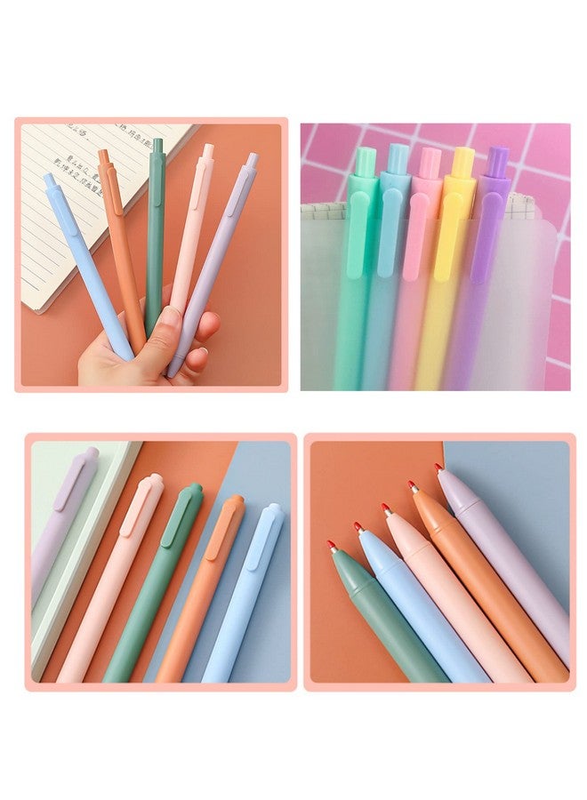 YYaaloa 70pcs Cute Pens Black Gel Ink Pens Retractable 0.5mm Gel Pens Bullet Point Nice Gifts Fun Pens for Kids Girls Boys Women Office School Supplies - Image 2