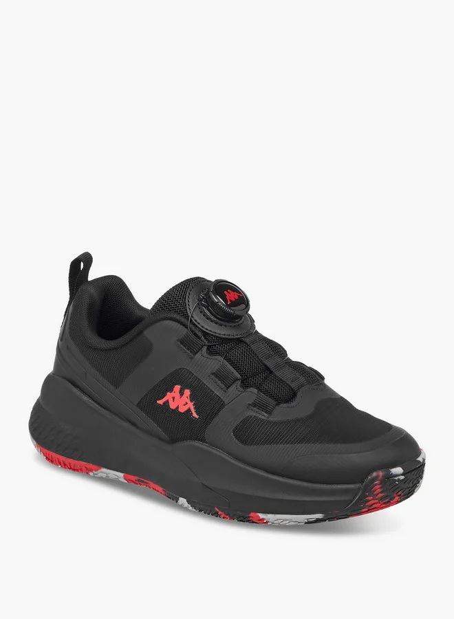 كابا Boys' Logo Print Sports Shoes with Rotating Buckle Closure