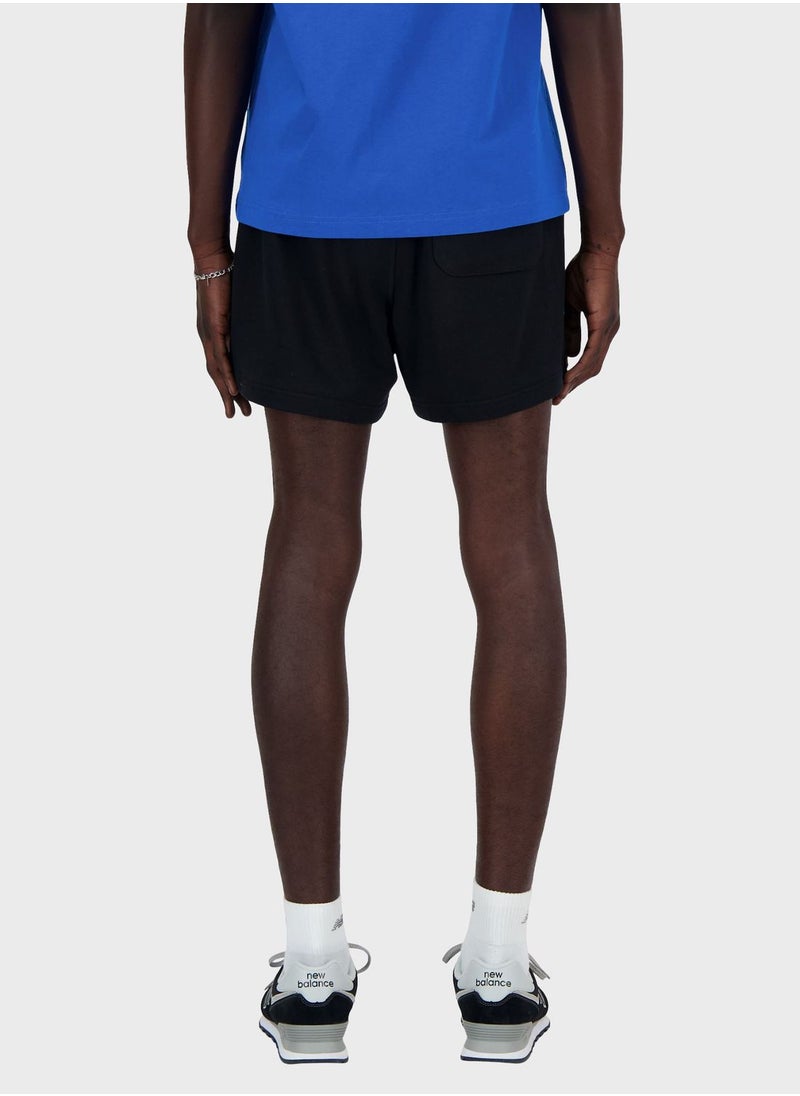 New Balance Logo French Terry Athletics Shorts  - Image 2