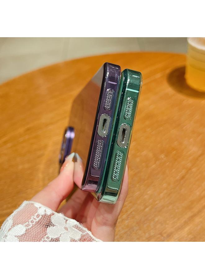 Zaboon Case For iPhone 13 Pro Max Golden Shield HD Transparent MagSafe PC Phone Case - Image 5