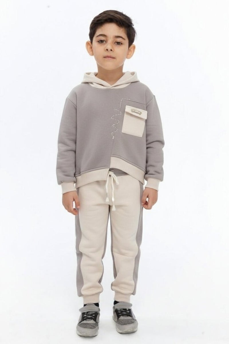 Hype Boys' tracksuit, ages 1 to 5 years, 7537 - Image 2