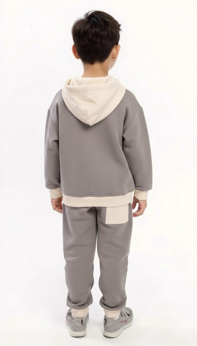 Hype Boys' tracksuit, ages 1 to 5 years, 7537 - Image 3