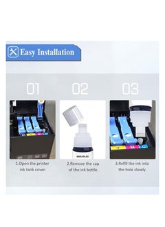 Terabyte Ink BTD60 BT5000 for Brother Pack of 4 Black Cyan Magenta Yellow for DCP - T300 T510W T710W MFC - T810W T910DW HL - T4000DW DCP - T310W T510W T710W MFC - T810W T910DW T4500DW DCP-T300  - Image 5