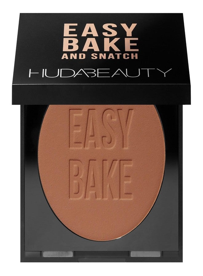 HUDA BEAUTY Easy Bake and Snatch Pressed Talc-Free Brightening and Setting Powder Coffee Cake - Image 1
